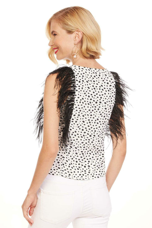 Feather Top - Terazzo Dot